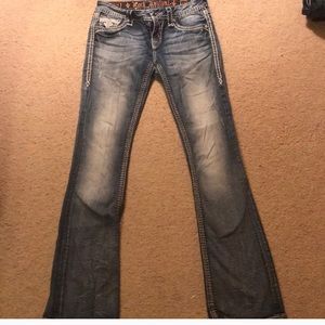 Rock Revival Boot Cut Jeans Size 27 Length 32